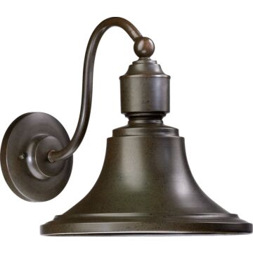 Industrial Lanterns One Light Wall Mount in Oiled Bronze by Quorum International