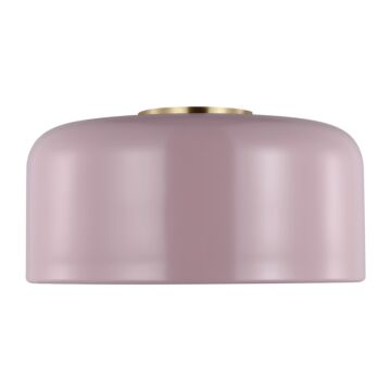 Malone LED Flush Mount in Rose by Visual Comfort Studio