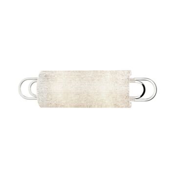 Buckley Two Light Bath Bracket in Polished Nickel by Hudson Valley
