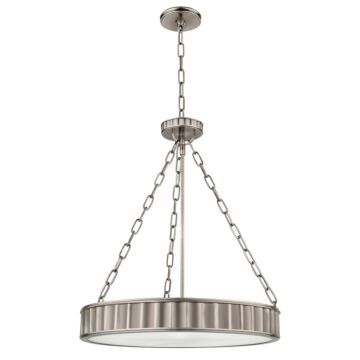 Middlebury Pendant in Historic Nickel by Hudson Valley