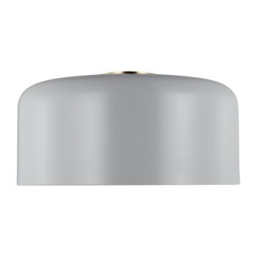 Malone LED Flush Mount in Matte Grey by Visual Comfort Studio