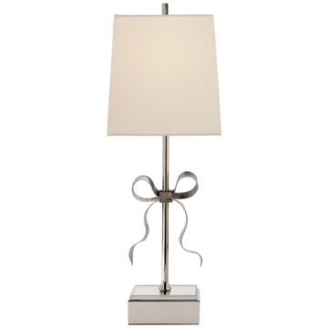 Ellery  Table Lamp in Polished Nickel by Visual Comfort Signature