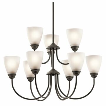 Jolie LED Chandelier in Olde Bronze by Kichler