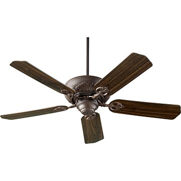 Chateaux 52"Ceiling Fan in Oiled Bronze by Quorum International