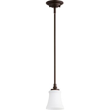 Rossington One Light Pendant in Oiled Bronze by Quorum International