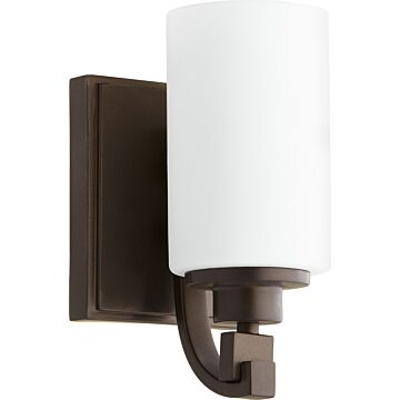 Lancaster Wall Mount in Oiled Bronze by Quorum