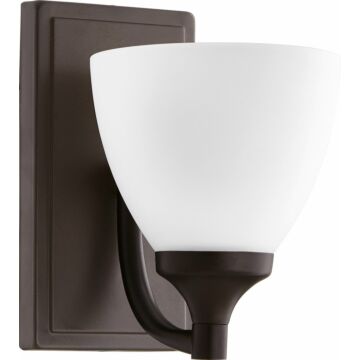 Enclave Wall Mount in Oiled Bronze by Quorum