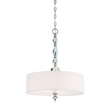 Evi 3-Light Pendant in Chrome