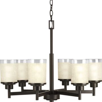 Alexa 6-Light Chandelier in Antique Bronze