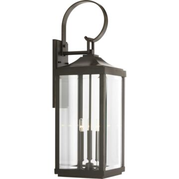 Gibbes Street 3-Light Large Wall Lantern in Antique Bronze