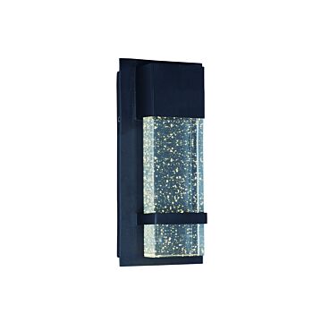 Cascade LED Outdoor Wall Sconce in Black by Maxim