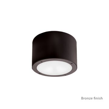 Vessel LED Outdoor Flush Mount in Bronze by Modern Forms