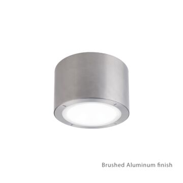 Vessel LED Outdoor Flush Mount in Brushed Aluminum by Modern Forms