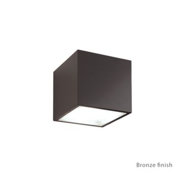 Bloc LED Outdoor Wall Sconce in Bronze by Modern Forms