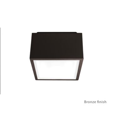 Bloc LED Outdoor Flush Mount in Bronze by Modern Forms