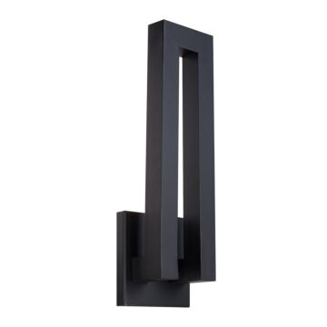 Forq LED Outdoor Wall Sconce in Black by Modern Forms