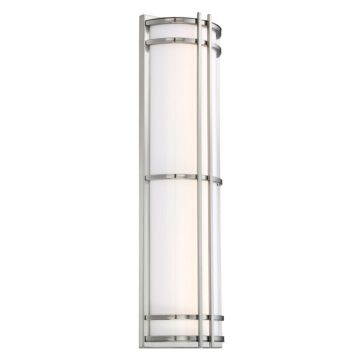 Skyscraper LED Outdoor Wall Sconce in Stainless Steel by Modern Forms