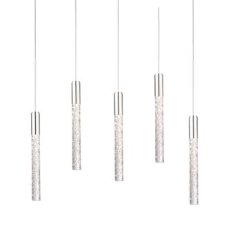 Magic LED Pendant in Polished Nickel by Modern Forms