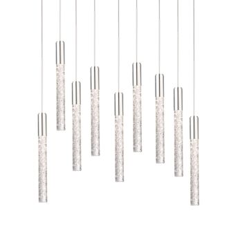 Magic LED Pendant in Polished Nickel by Modern Forms