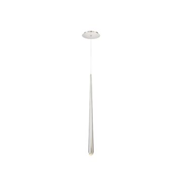 Cascade LED Mini Pendant in Polished Nickel by Modern Forms