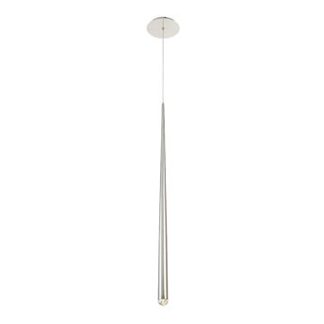Cascade LED Mini Pendant in Polished Nickel by Modern Forms