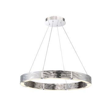 Zelda LED Chandelier in Polished Nickel by Modern Forms