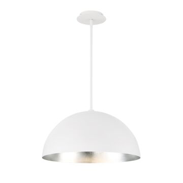 Yolo LED Pendant in Silver Leaf White by Modern Forms