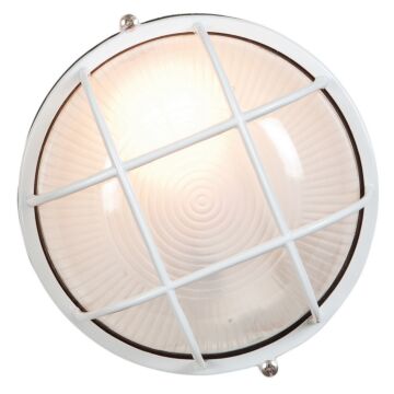 Nauticus Round Dual Mount LED Bulkhead in White by Access Lighting