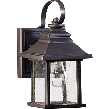 Pearson One Light Wall Mount in Oiled Bronze by Quorum International