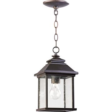 Pearson One Light Pendant in Oiled Bronze by Quorum International