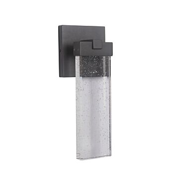 Aria LED Outdoor Wall Lantern in Textured Black by Craftmade