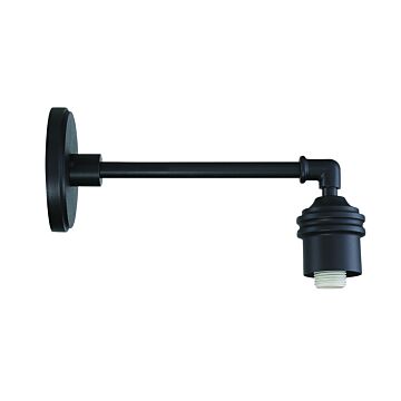 The Great Outdoors 8 Inch RLM Lighting Wall Mount in Black
