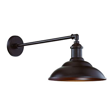 The Great Outdoors 5 Inch RLM Lighting Shade in Bronze with Copper Flecks