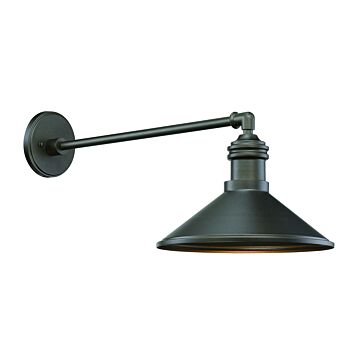 The Great Outdoors 5 Inch RLM Lighting Shade in Smoked Iron