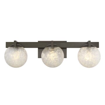 Darien 3-Light Bathroom Vanity Light in Mediterranean Bronze