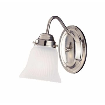 Savoy House Brighton 1 Light Wall Sconce in Satin Nickel