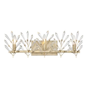 Orianna 3-Light Bathroom Vanity Light in Noble Brass
