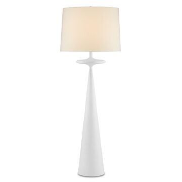 Giacomo 1-Light Floor Lamp in Gesso White
