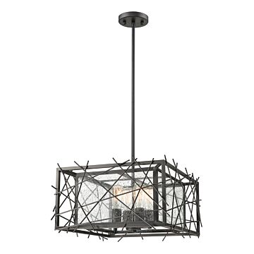 Z-Lite Stanwood 4-Light Pendant Light In Bronze
