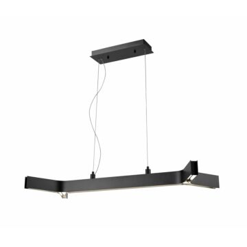 Z-Lite Arcano 1-Light Pendant Light In Matte Black