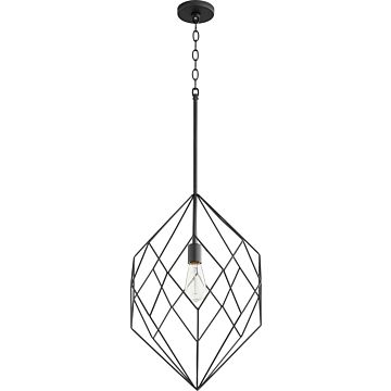 OneLightPendantinTexturedBlackby QuorumInternational