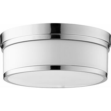 Celeste Three Light Ceiling Mount in Polished Nickel by Quorum International