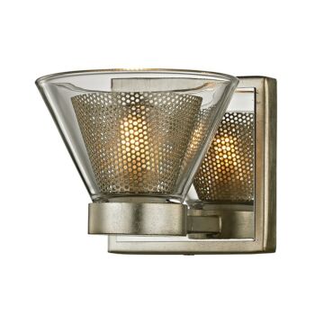 Wink LED Wall Bathroom Vanity Light in Silver Leaf by Troy Lighting