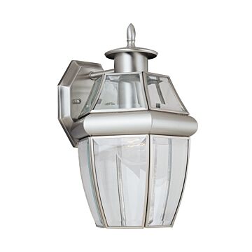 Generation Lighting Lancaster 12 Outdoor Wall Light in Antique Brushed Nickel