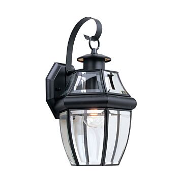 Generation Lighting Lancaster 14 Outdoor Wall Light in Black