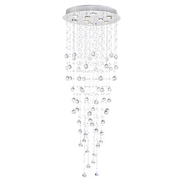 Nine Light Flush Mount by CWI Lighting