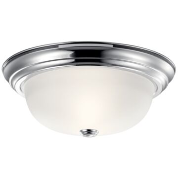 No Family Two Light Flush Mount in Chrome by Kichler