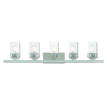 Harding 5-Light Bathroom Vanity Light in Polished Chrome