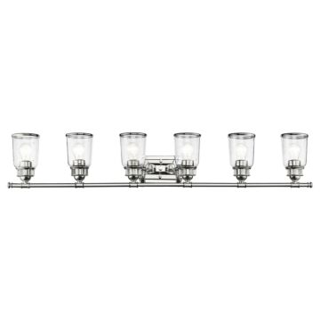 Lawrenceville 6-Light Bathroom Vanity Light in Polished Chrome