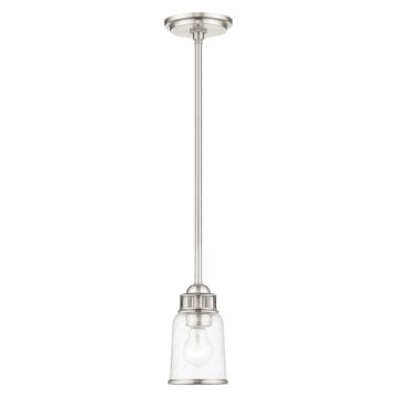 Lawrenceville 1-Light Mini Pendant in Brushed Nickel